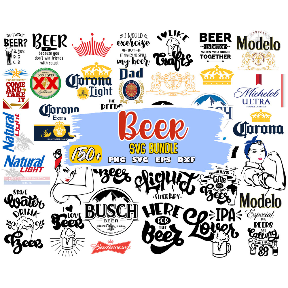 Beer SVG, Beer SVG Design Bundle, Beer Glass SVG, Beer Quotes Svg Png Dxf Eps.jpg