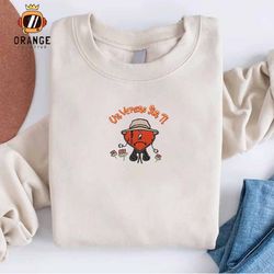 Un Verano Sin Ti Baby Heart Embroidered Sweatshirt, Bad Bunny Embroidered Shirt, Embroidered Hoodie, Unisex T-Shirts