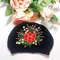 Embroidered-Fingerless-Gloves-And-Hat-With-Flowers-Gift