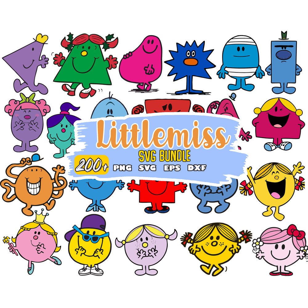 Little Miss Svg, Bundle Funny Cartoon, Joke Gift, Funny Sublimation Designs.jpg
