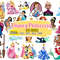 Princess SVG Bundle, Frozen svg, Tangled svg, Snow White svg, Little Mermaid svg, princess clipart.jpg