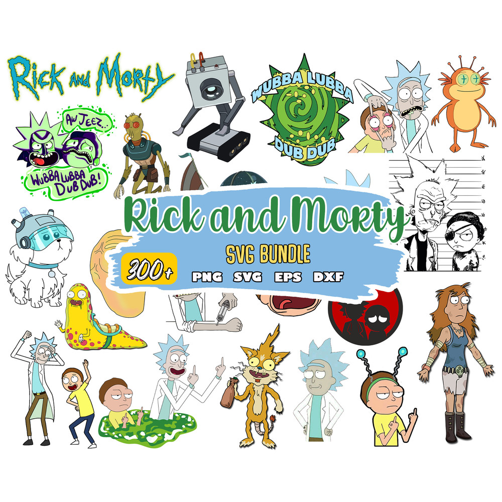 Rick and Morty SVG Bundle, Rick And Morty, Rick And Morty Bundle, Rick Svg, Morty Svg.jpg