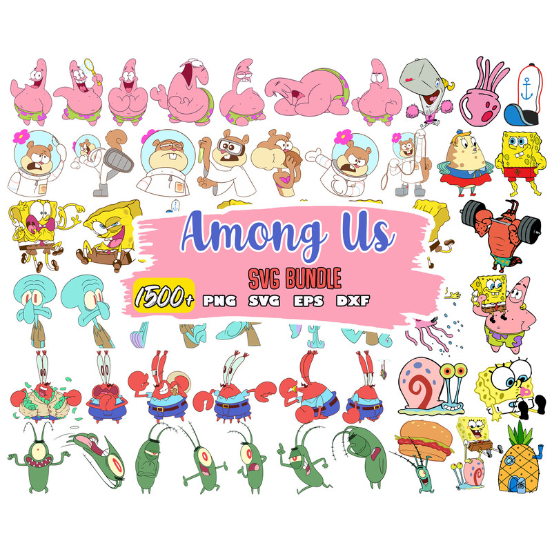 Spongebob svg layered, spongebob png, spongebob clipart, spongebob face svg, SVG for cricut.jpg