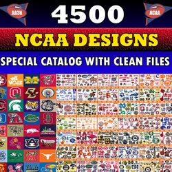 NCAA Football 30 Teams SVG Bundle for Cricut,NCAA Logo.SVG cut files