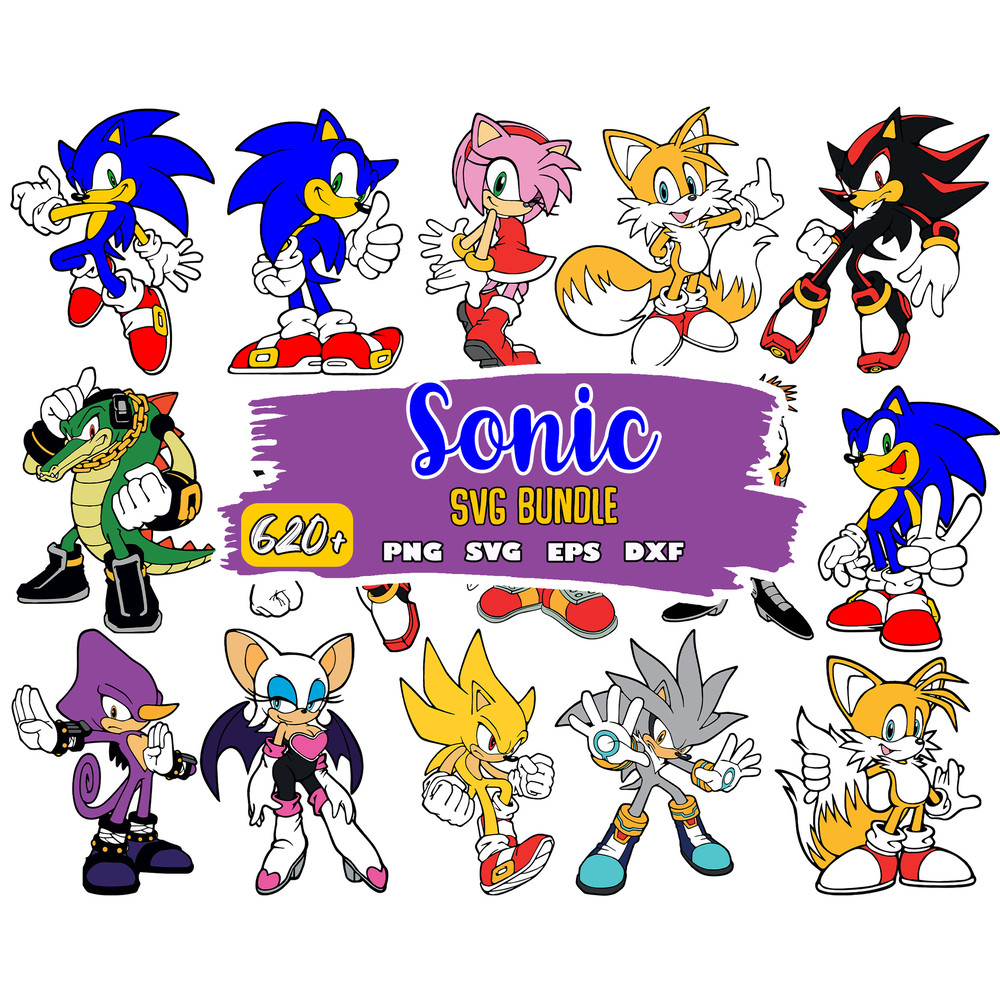 The Hedgehog Svg, Sonic Svg, Sonic Head Svg, Face Svg, Characters SVG, Cut files for Cricut.jpg