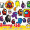 250 Among Us Svg Bundle Layered Item, AmongUs Impasta, Game Impostor Clipart, Cricut, Digital Vector Cut File.jpg