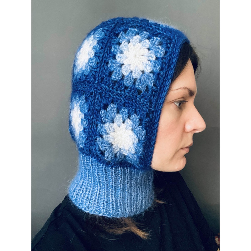 Crocheted cashmere blend balaclava in granny square technique2.jpg