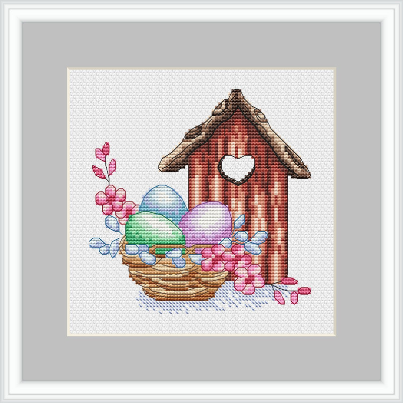 spring birth house and easter eggs.jpg
