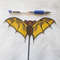 Stained Glass Bat Stained Glass Yard Stake Stakes Plant Flock Of Bats Stained Glass Suncatcher Gothic Home Decor 9