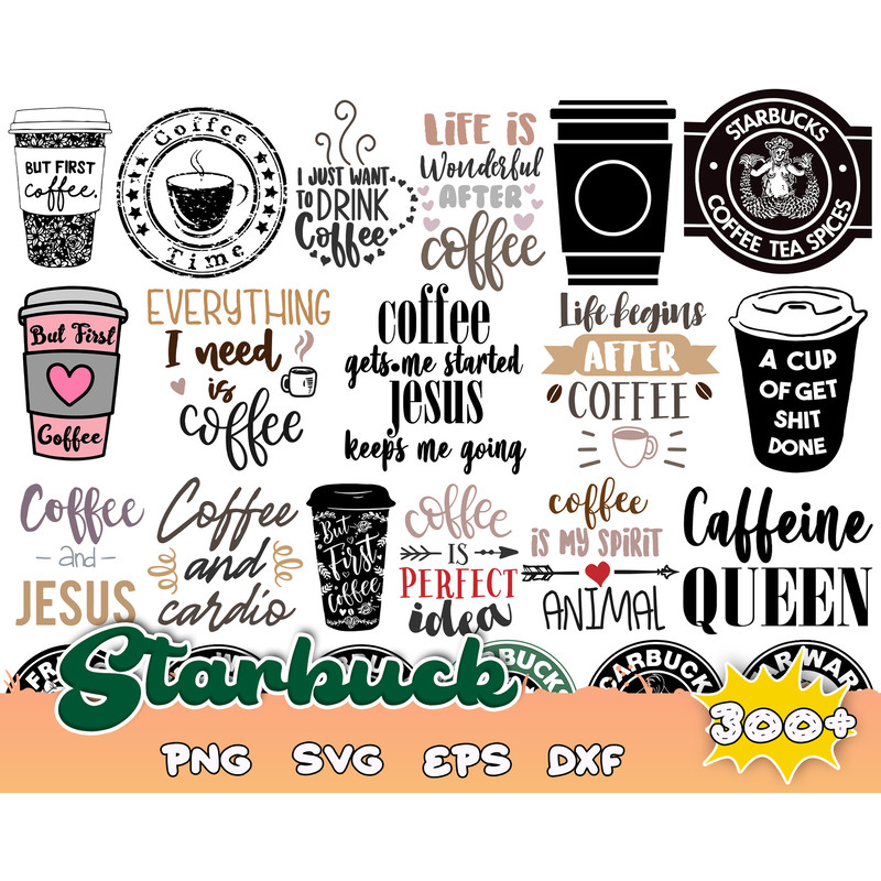 Starbucks Wrap Luxury300  SVG, Starbucks Cold Cup Template 24oz, Full Wrap, Logo border, Logo Template.jpg