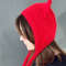 knitted wool kitty bonnet hat with ears devil hat red0.jpg