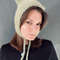 knitted wool kitty bonnet hat with ears devil hat7.jpg