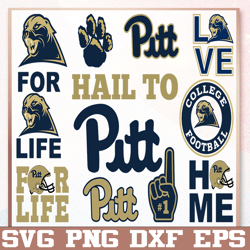 Bundle 11 Files Pittsburgh Panthers Football Team svg, Pittsburgh Panthers svg, N C A A Teams svg, N C A A Svg, Png