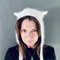knitted wool kitty bonnet hat with ears devil hat00.jpg