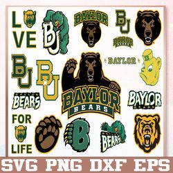 Bundle 17 Files Baylor Bears Football Team svg, Baylor Bears svg, N C A A Teams svg, N C A A Svg, Png, Dxf, Eps