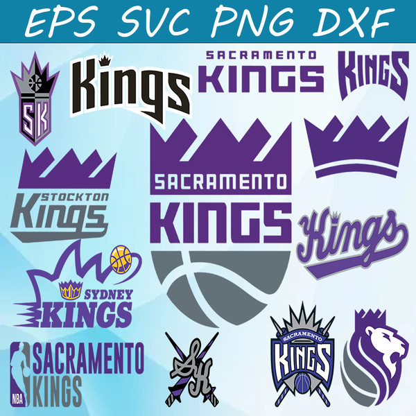 Bundle 13 Files Sacramento Kings Basketball Team svg, Sacram - Inspire  Uplift