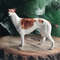 figurine greyhound ceramic