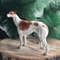statuette greyhound porcelain