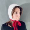 mink angora wool knitted bonnet hat with long stripes99.jpg