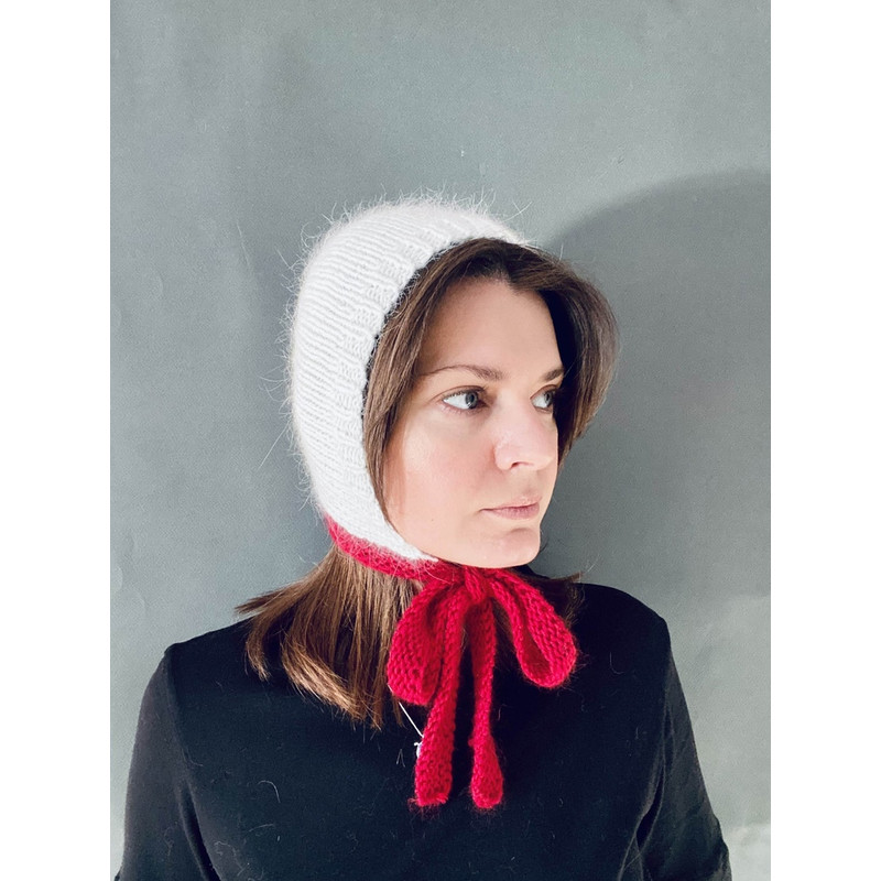 mink angora wool knitted bonnet hat with long stripes99.jpg