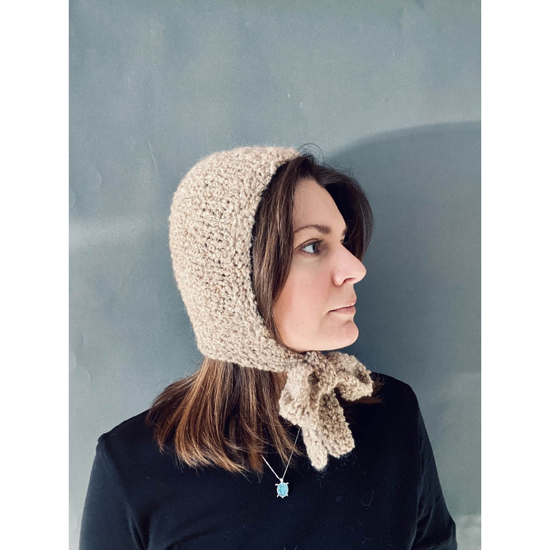 wool knitted bonnet hat with stripes4.jpg