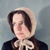 wool knitted bonnet hat with stripes6.jpg