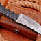 Custom Handmade Damascus Steel Hunting Knife Fix Blade Full tang Gift For Him Handmade Knives 2.jpg