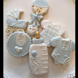 baby shower cookie cutters custom stamp cookie cutters for cake topper decor sugar cookies polimer clay silicone mold