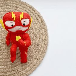 The Flash doll Marvel baby Marvel nursery decor Avengers dolls Superhero dolls ornaments Flash gifts