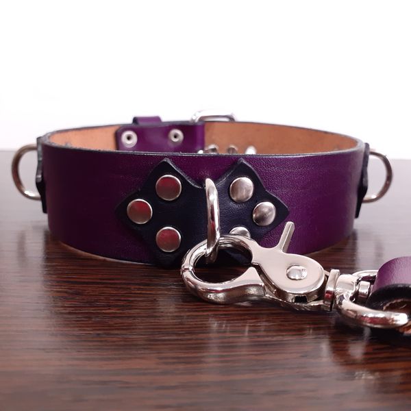 Purple leather bdsm collar.jpg