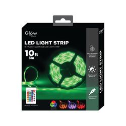 10ft color rgb led strip - with remote