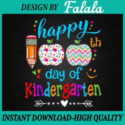 happy 100th day of school kindergarten png, 100 days png file, kid's sayin png, 100 days of school png, digital download