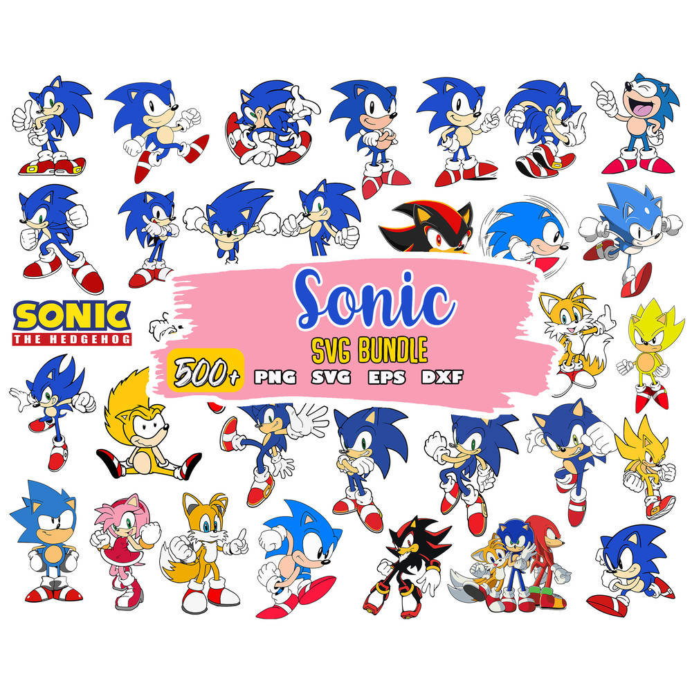 Hedgehog Svg, sonic Svg, Sonic Head Svg, sonic png, Layered SVG bundle, svg files for cricut.jpg