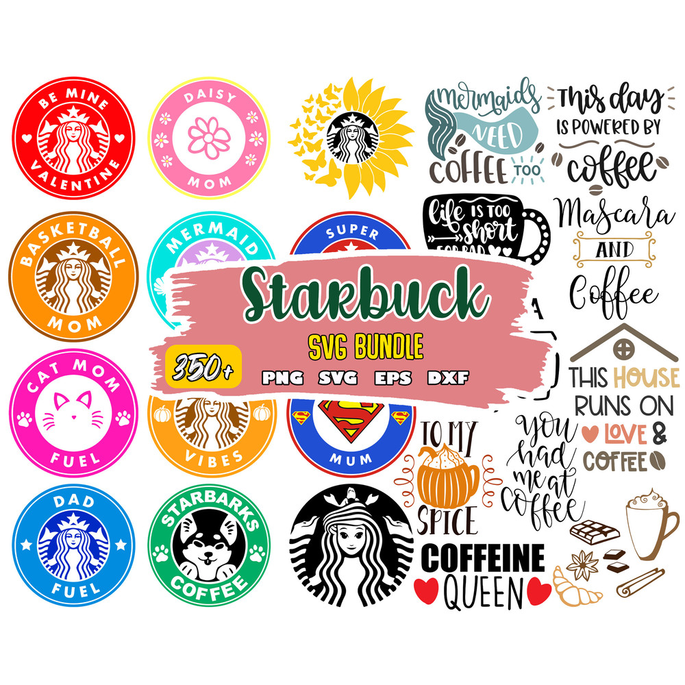 Starbucks Wrap SVG, Starbucks bundle svg, Starbucks cup wrap bunlde svg, Instant Download.jpg