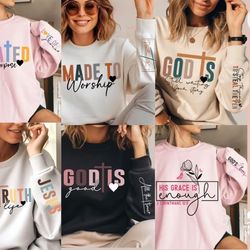 boho christian shirt, religious shirt,sleeve sweatshirt design shirt, bible verse shirt, psalm shirt, jesus shirt