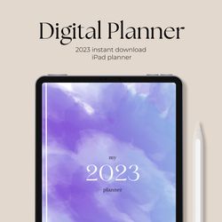 2023 Digital Planner - Digital Planning, Dated Planner, Notability Planner, Minimal Planner, iPad Planner, Journal