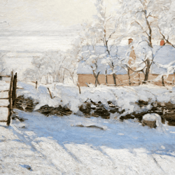 samsung frame tv art  claude monet's the magpie digital download for samsung frame samsung art tv  frame tv art