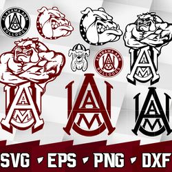 alabama a&m bulldogs svg bundle , ncaa svg, ncaa bundle svg eps dxf png,digital download ,instant download