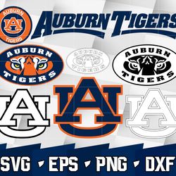 Auburn Tigers SVG bundle , NCAA svg, NCAA bundle svg eps dxf png,digital Download ,Instant Download
