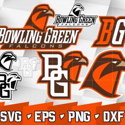 bowling green falcons  svg bundle , ncaa svg, ncaa bundle svg eps dxf png,digital download ,instant download