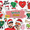 Baby benito Christmas svg, sin ti svg, Bad Bunny heart svg,Layered SVG, cricut , cut files.jpg