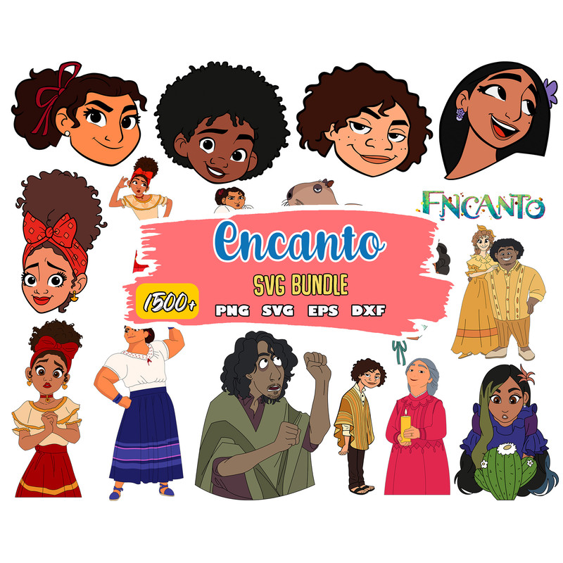Encanto svg, encanto bundle svg,Bundle Encanto svg, Birthday Party svg, Disney svg.jpg