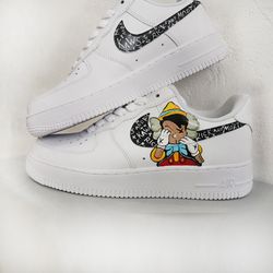 Kaws custom unisex shoes air force, luxury, sexy, gift, white, black, casual sneakers, personalized gifts, designer art
