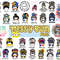 Messy Bun Bundle png, Mom Life png, Mom Skull png, Hair Clipart, Black Woman png, Mom And Daughter png.jpg