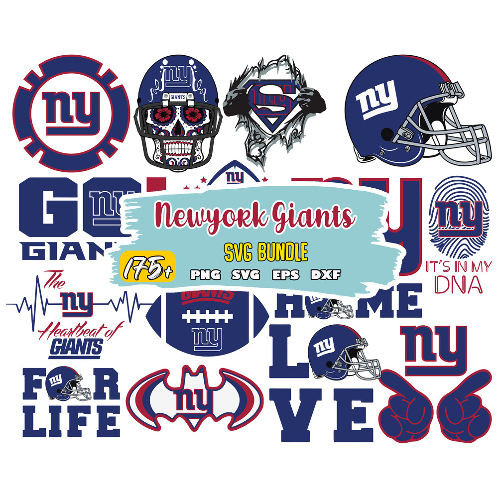 New York Giants Svg Bundle, New York Giants Svg, Sport Svg, Nfl Svg, Png, Dxf, Eps Digital File.jpg