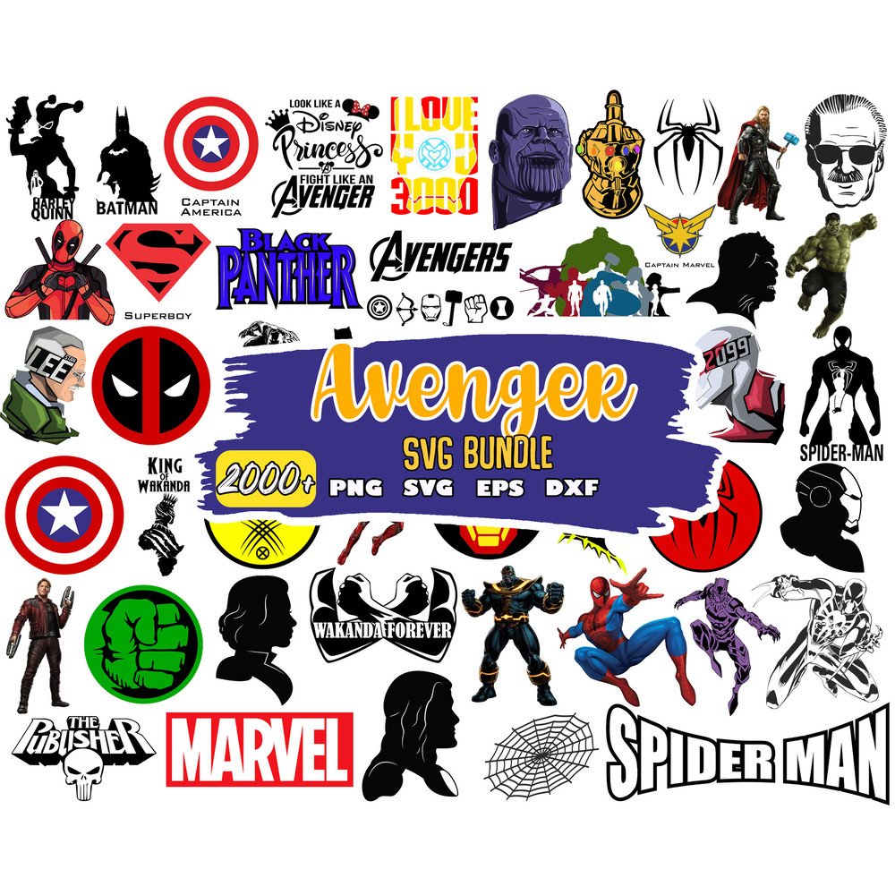 Superhero svg, Avengers Svg Bundle, Avengers Svg, Cricut, Cut Files, Layered Digital Vector File, Layered Files.jpg