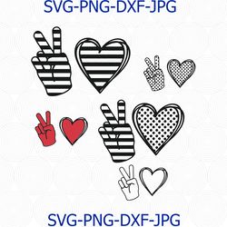 peace love bundle svg, png, peace love design, peace love shirt, peace logo, peace love logo
