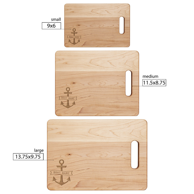 Personalized boat name engraved cutting board boat decor boating gifts boat accessories.jpg