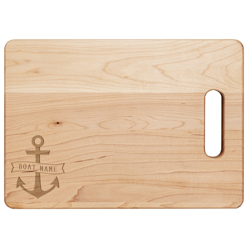 Personalized boat name engraved cutting board boat decor boating gifts boat accessories 1.jpg