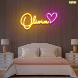 neon name light, kids signs for room, neon light sign, childrens gifts girls, childrens name sign, neon name sign light,